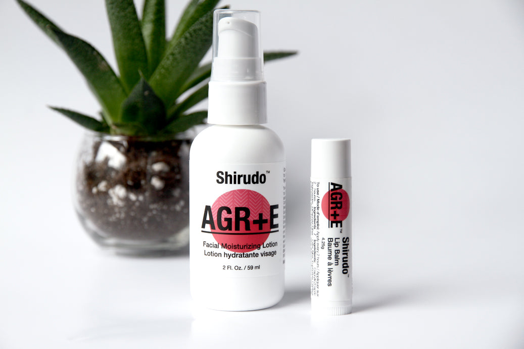 Introducing AGR+E products for face and lips