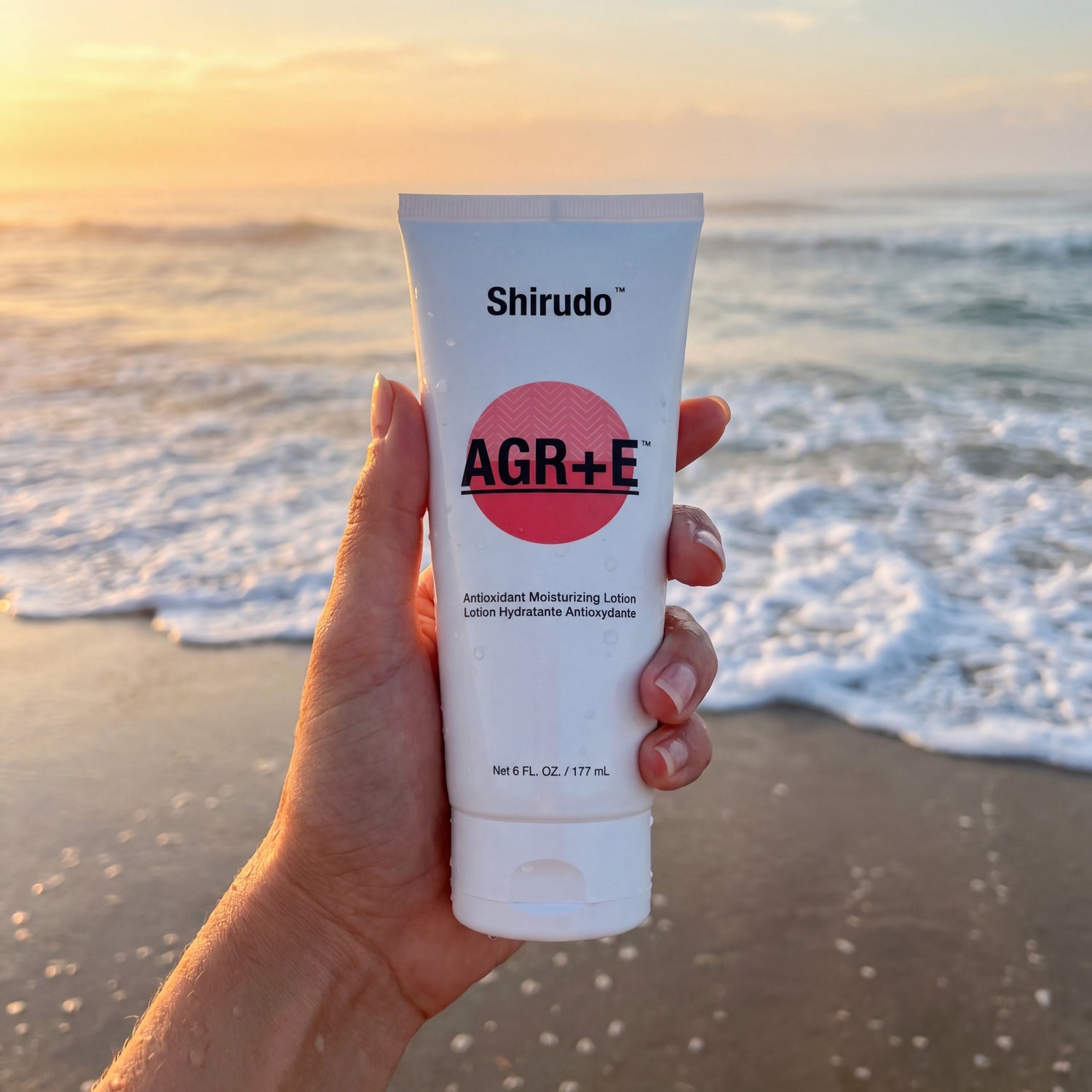 Shirudo AGR+E PMLE relief lotion for Polymotphic Light Eruption and sun rash