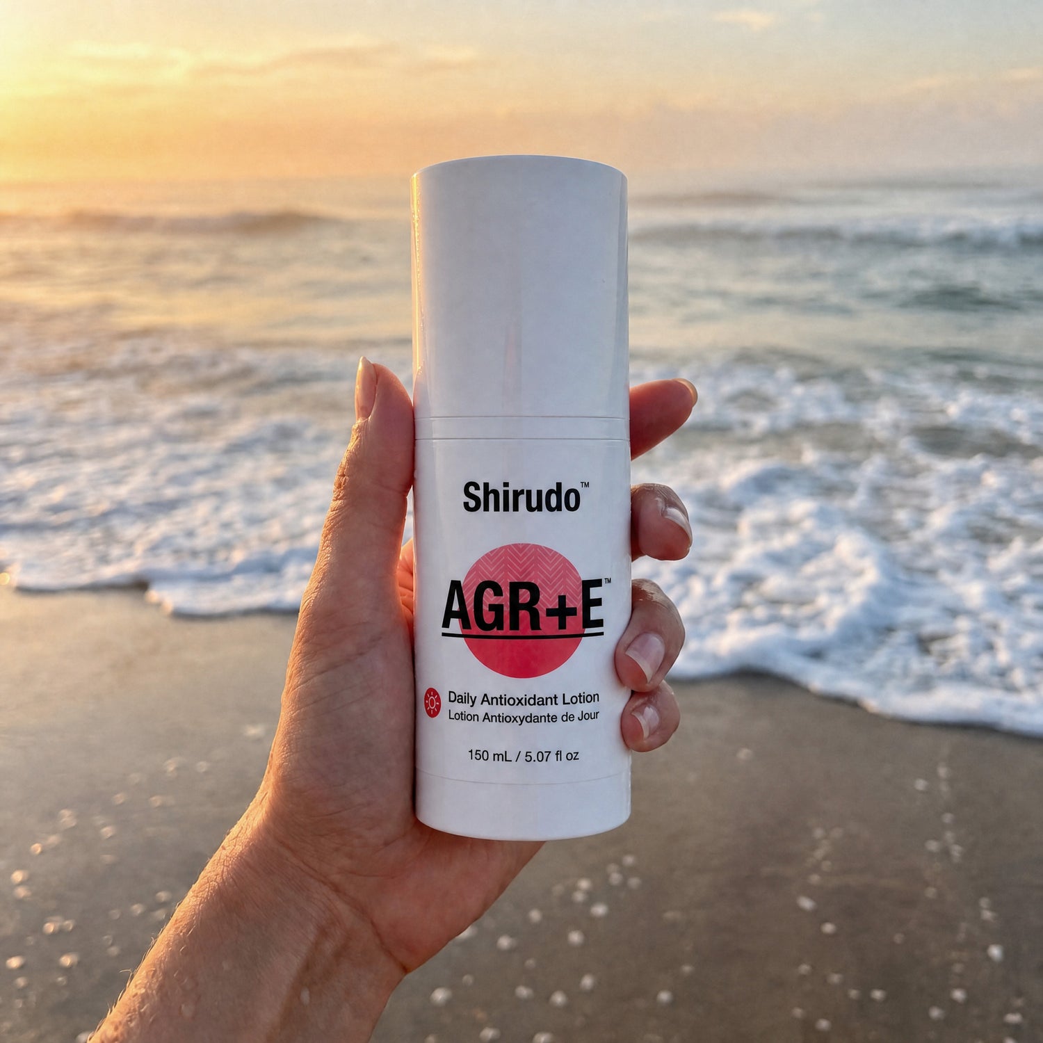 Shirudo AGR+E PMLE relief lotion for Polymotphic Light Eruption and sun rash